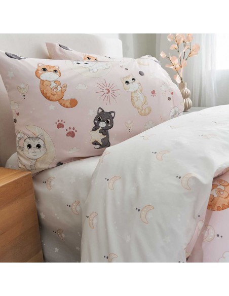 Σετ Σεντόνια Παιδικά 170x260 Kitty