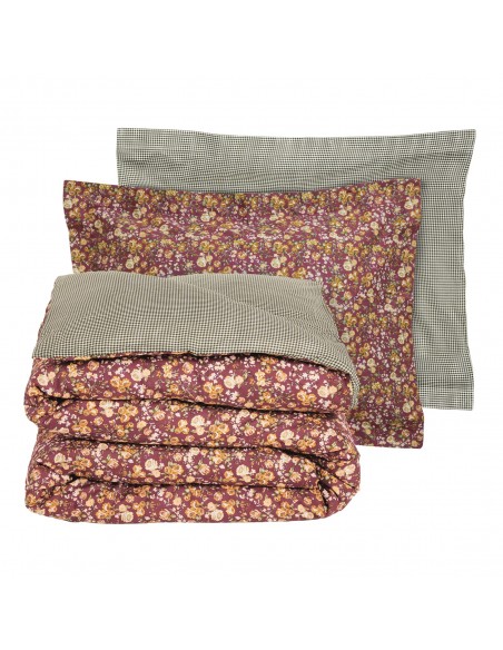 DAS HOME ΣΕΤ ΠΑΠΛΩΜΑΤΟΘΗΚΗ ΥΠΕΡΔΙΠΛΗ HAPPY 9683 BORDEAUX, GREEN