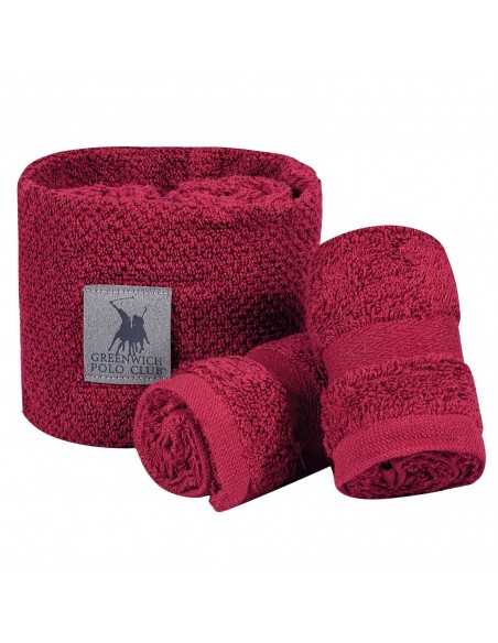 GREENWICH POLO CLUB ΣΕΤ ΠΕΤΣΕΤΕΣ 4 ΤΕΜΑΧΙΩΝ ESSENTIAL 4109 BORDEAUX