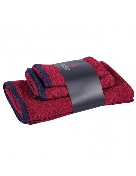 GREENWICH POLO CLUB ΣΕΤ ΠΕΤΣΕΤΕΣ 3 ΤΕΜΑΧΙΩΝ COZY 4104 BORDEAUX