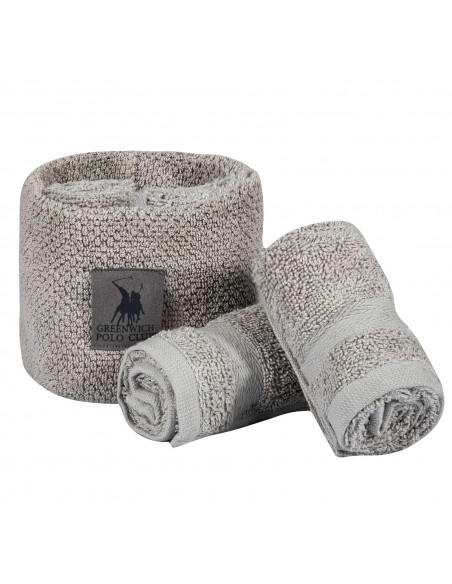 GREENWICH POLO CLUB ΣΕΤ ΠΕΤΣΕΤΕΣ 4 ΤΕΜΑΧΙΩΝ ESSENTIAL 4105 GREY