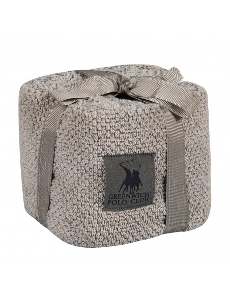 GREENWICH POLO CLUB ΣΕΤ ΠΕΤΣΕΤΕΣ 4 ΤΕΜΑΧΙΩΝ ESSENTIAL 4105 GREY