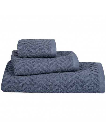 GREENWICH POLO CLUB ΣΕΤ ΠΕΤΣΕΤΕΣ 3 ΤΕΜΑΧΙΩΝ COZY 4097 DUSTY BLUE