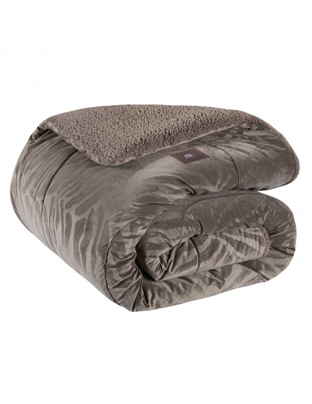 GREENWICH POLO CLUB ΚΟΥΒΕΡΤΟΠΑΠΛΩΜΑ KING SHERPA ESSENTIAL 4433 TAUPE