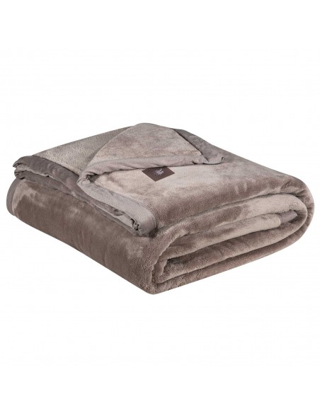 GREENWICH POLO CLUB ΚΟΥΒΕΡΤΑ VELOUR KING ESSENTIAL 3973 DUSTY LILAC