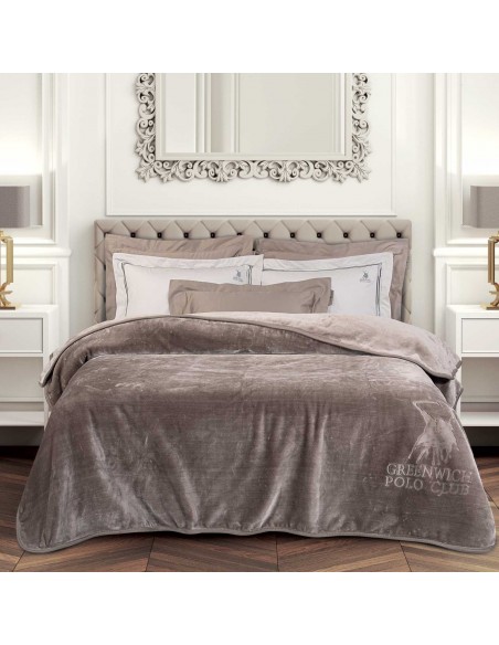 Βελουτέ Κουβέρτα Υπέρδιπλη 220x240 Velour Essential 3497