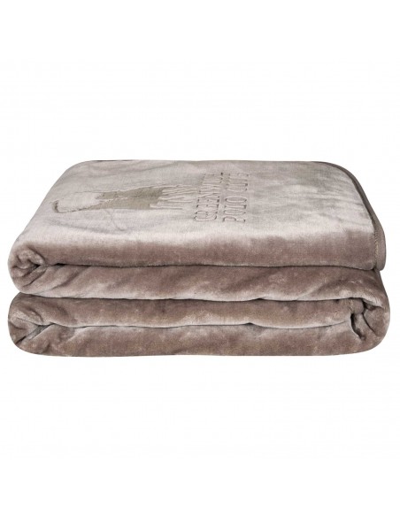 Βελουτέ Κουβέρτα Υπέρδιπλη 220x240 Velour Essential 3497