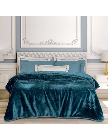 Κουβέρτα Ακρυλική Υπέρδιπλη 220x240 Essential 3498 Dark...