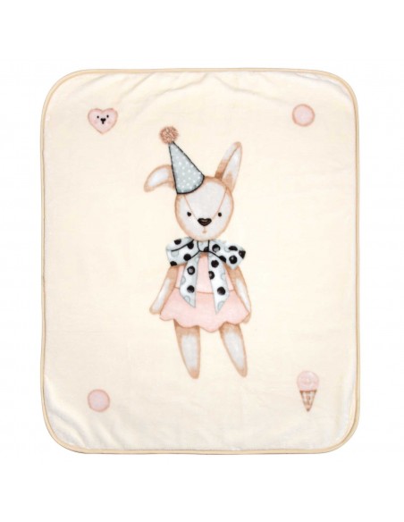 GREENWICH POLO CLUB ΚΟΥΒΕΡΤΑ VELOUR ΚΟΥΝΙΑΣ ESSENTIAL 8859 CREAM