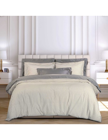 GREENWICH POLO CLUB ΣΕΤ ΣΕΝΤΟΝΙΑ KING ESSENTIAL 2296 GREY, WHITE