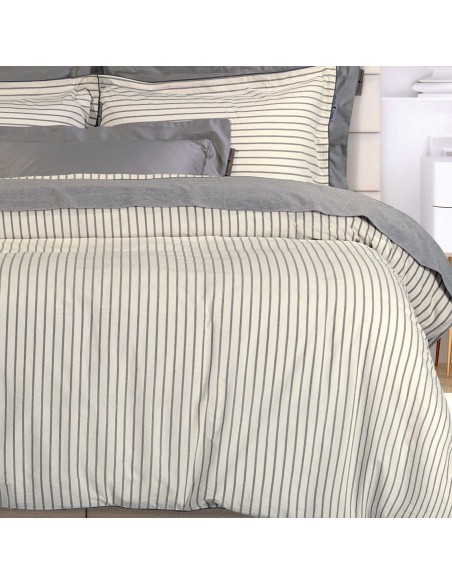 GREENWICH POLO CLUB ΣΕΤ ΣΕΝΤΟΝΙΑ KING ESSENTIAL 2296 GREY, WHITE