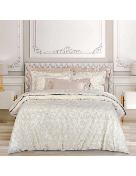 GREENWICH POLO CLUB ΣΕΤ ΣΕΝΤΟΝΙΑ ΥΠΕΡΔΙΠΛΑ ESSENTIAL 2369 ECRU, TAUPE