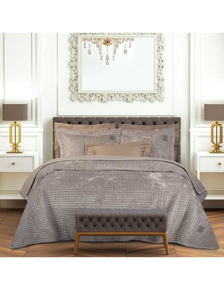 GREENWICH POLO CLUB ΚΟΥΒΕΡΤΟΡΙΟ KING CLASSIC 4432 TAUPE