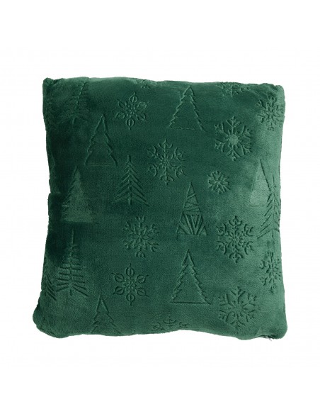 DAS HOME ΜΑΞΙΛΑΡΙ ΦΙΓΟΥΡΑΣ 40X40 CHRISTMAS 1374 GREEN