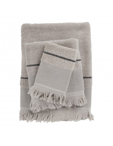 DAS HOME ΣΕΤ ΠΕΤΣΕΤΕΣ 3ΤΕΜΑΧΙΩΝ BEST 0841 GREY