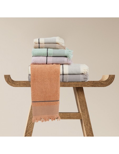 DAS HOME ΣΕΤ ΠΕΤΣΕΤΕΣ 3ΤΕΜΑΧΙΩΝ BEST 0842 TAUPE