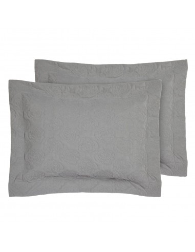 DAS HOME ΖΕΥΓΟΣ ΜΑΞΙΛΑΡΟΘΗΚΕΣ HAPPY 0287 GREY