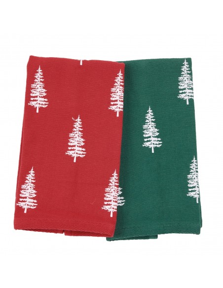 DAS HOME CHRISTMAS ΠΟΤΗΡΟΠΑΝΑ ΣΕΤ 2ΤΜΧ 30X50 0815 GREEN, RED
