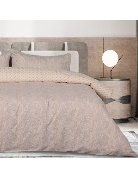 DAS HOME ΣΕΤ ΣΕΝΤΟΝΙΑ ΥΠΕΡΔΙΠΛΑ HAPPY FLANNEL 9680 GREY, YELLOW
