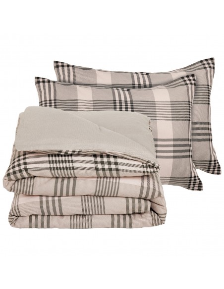 Σετ Σεντόνια Φανελένια Μονά 170x260 Happy Flannel 9679