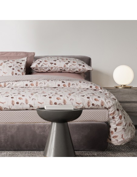 DAS HOME ΣΕΤ ΣΕΝΤΟΝΙΑ ΜΟΝΑ HAPPY FLANNEL 9681 BEIGE, BROWN