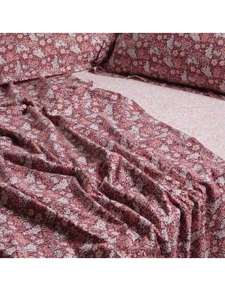 DAS HOME ΣΕΤ ΣΕΝΤΟΝΙΑ ΜΟΝΑ ΜΕ ΛΑΣΤΙΧΟ CASUAL 5433 BORDEAUX, NUDE