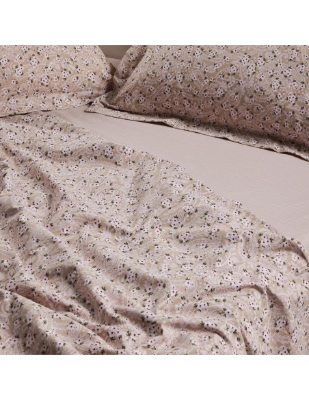 DAS HOME ΣΕΤ ΣΕΝΤΟΝΙΑ ΜΟΝΑ ΜΕ ΛΑΣΤΙΧΟ CASUAL 5434 TAUPE