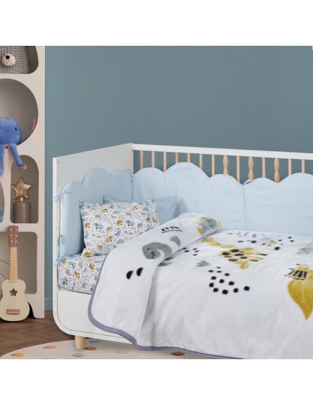 Κουβέρτα Βελουτέ Κούνιας 110x140 Relax 4977 2