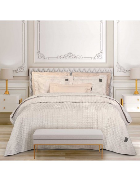 Κουβερτόριο King Size 240x250 Classic 4429 Ivory
