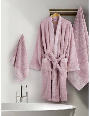 Μπουρνούζι Kimono - Medium - Inverno Pink