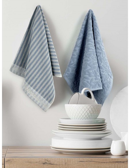 Σετ Πετσέτες Κουζίνας (2 x 40x60) - Eliora