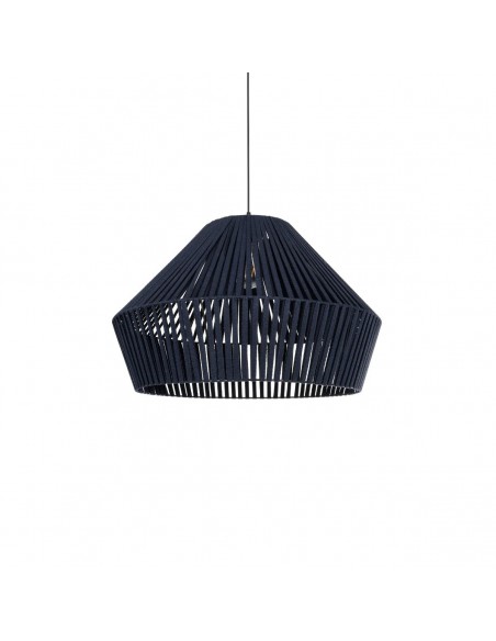 GLOBOSTAR® NUI 205-0072 Boho Κρεμαστό Φωτιστικό Οροφής με Ντουί 1 x E27 AC 220-240V IP20 - Μπλε - M60 x Π60 x Υ41cm