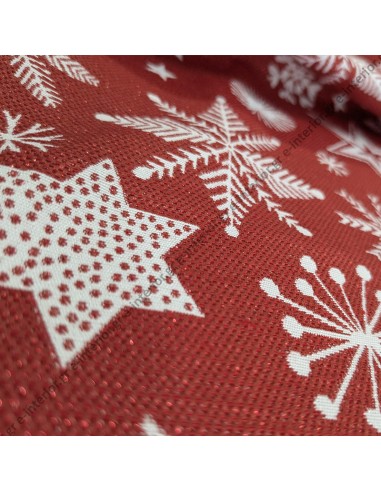 Τραπεζομάντηλο Χριστουγεννιάτικο 160x320 Fish Red