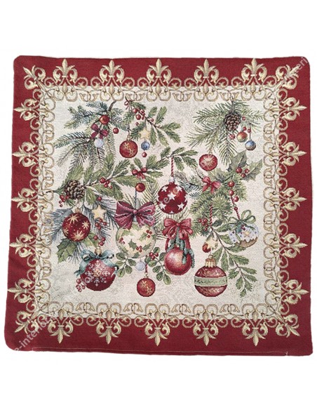 Μαξιλαροθήκη Χριστουγεννιάτικη 047x047 Kiss 1335 A