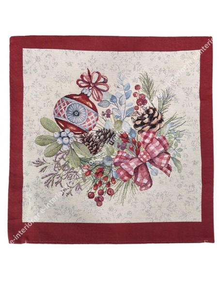 Μαξιλαροθήκη Χριστουγεννιάτικη 047x047 Kiss 1320