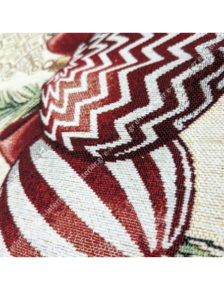 Τραβέρσα Χριστουγεννιάτικη 047x140 Red Balls 2