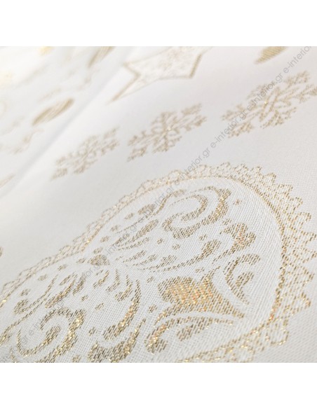 Τραπεζομάντηλο Χριστουγεννιάτικο 160x260 Pitt Natural 2