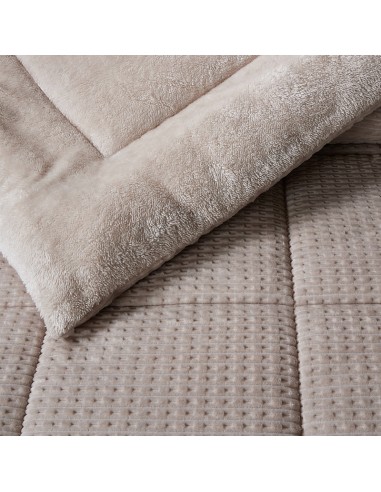 Κουβερτοπαπλωμα Υπέρδιπλο 220x240 Sahara Beige