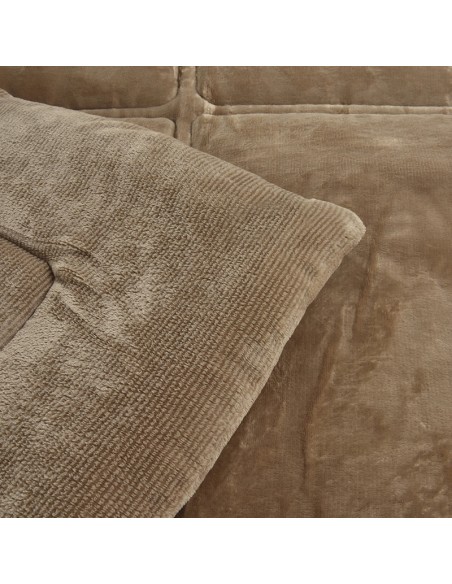 Κουβερτοπαπλωμα Υπέρδιπλο 220x240 Napoli Coffee