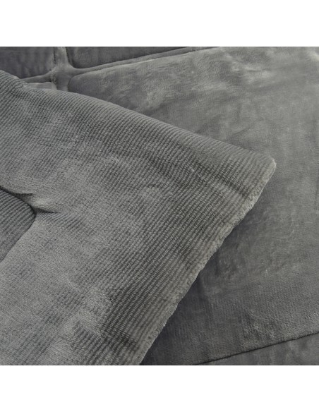Κουβερτοπαπλωμα Υπέρδιπλο 220x240 Napoli Grey