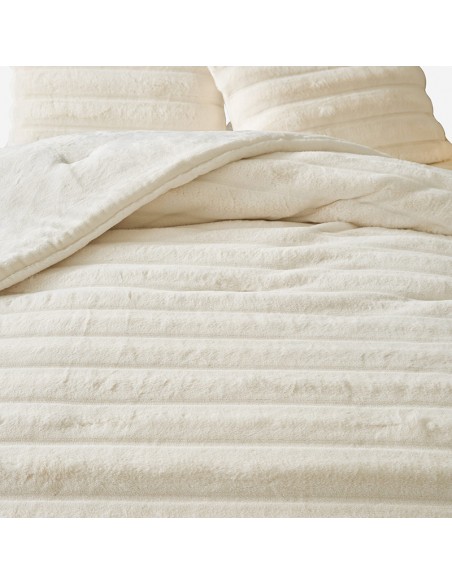 Κουβερτοπαπλωμα Ημίδιπλο 180x240 Volcano Cream