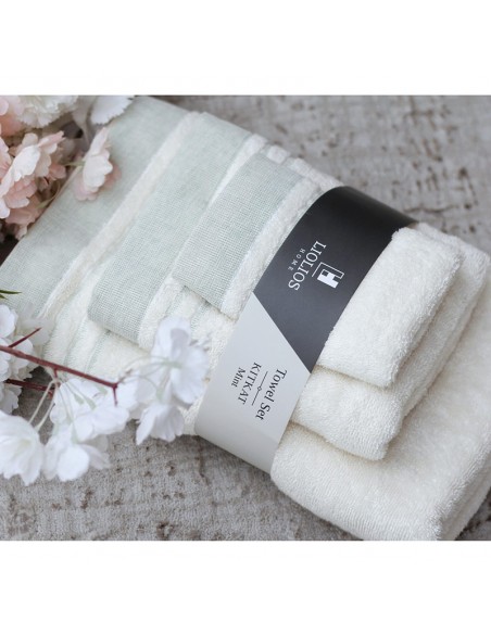 Σετ Πετσέτες 3τμχ KitKat Mint