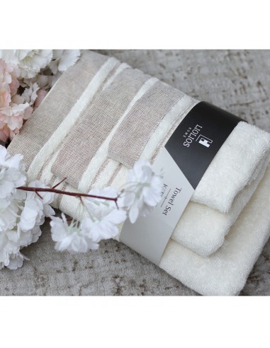 Σετ Πετσέτες 3τμχ KitKat Pudra