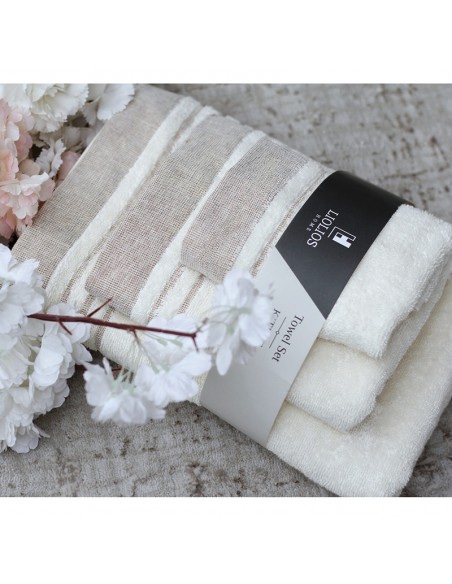 Σετ Πετσέτες 3τμχ KitKat Pudra