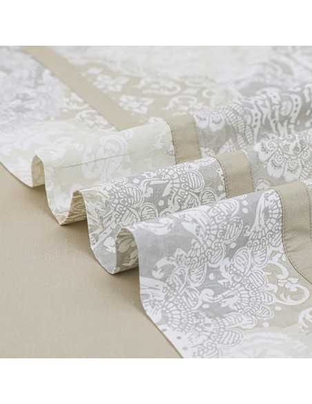 Σετ Σεντόνια Βαμβακοσατέν Υπέρδιπλα 245x270 Allessia