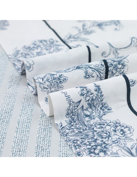 Σετ Σεντόνια Βαμβακοσατέν Υπέρδιπλα 245x270 Lorena 2