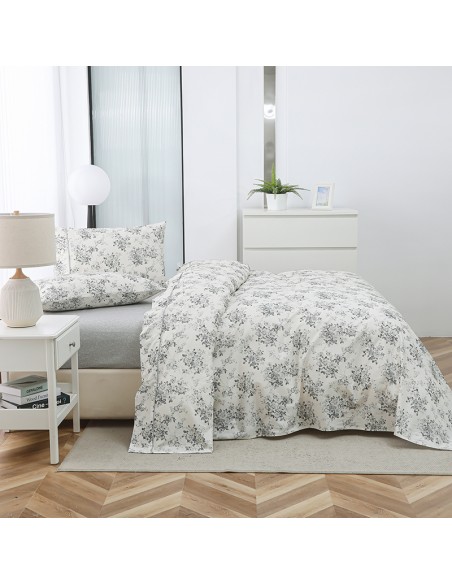 Σετ Σεντόνια Βαμβακοσατέν Υπέρδιπλα 245x270 Lucia