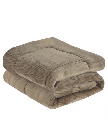 Κουβερτοπαπλωμα Μονό 170x240 Napoli Coffee 2