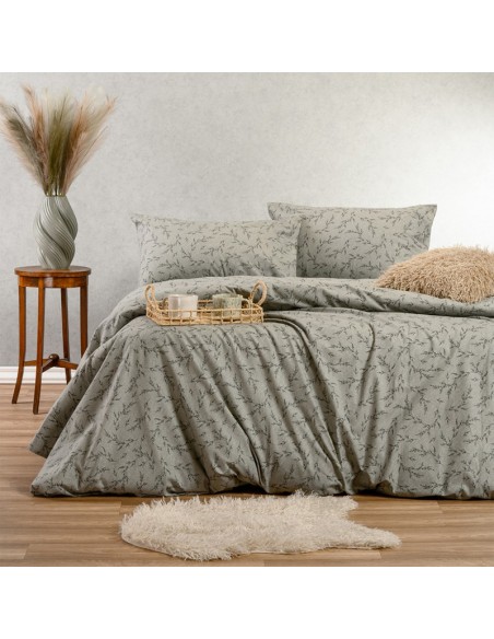 Σετ Σεντόνι Φανελένιο Υπερδιπλο με Λάστιχο Για Στρωμα...