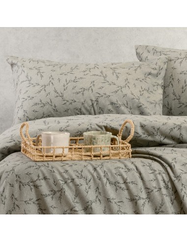 Σετ Σεντόνι Φανελένιο Υπερδιπλο με Λάστιχο Για...